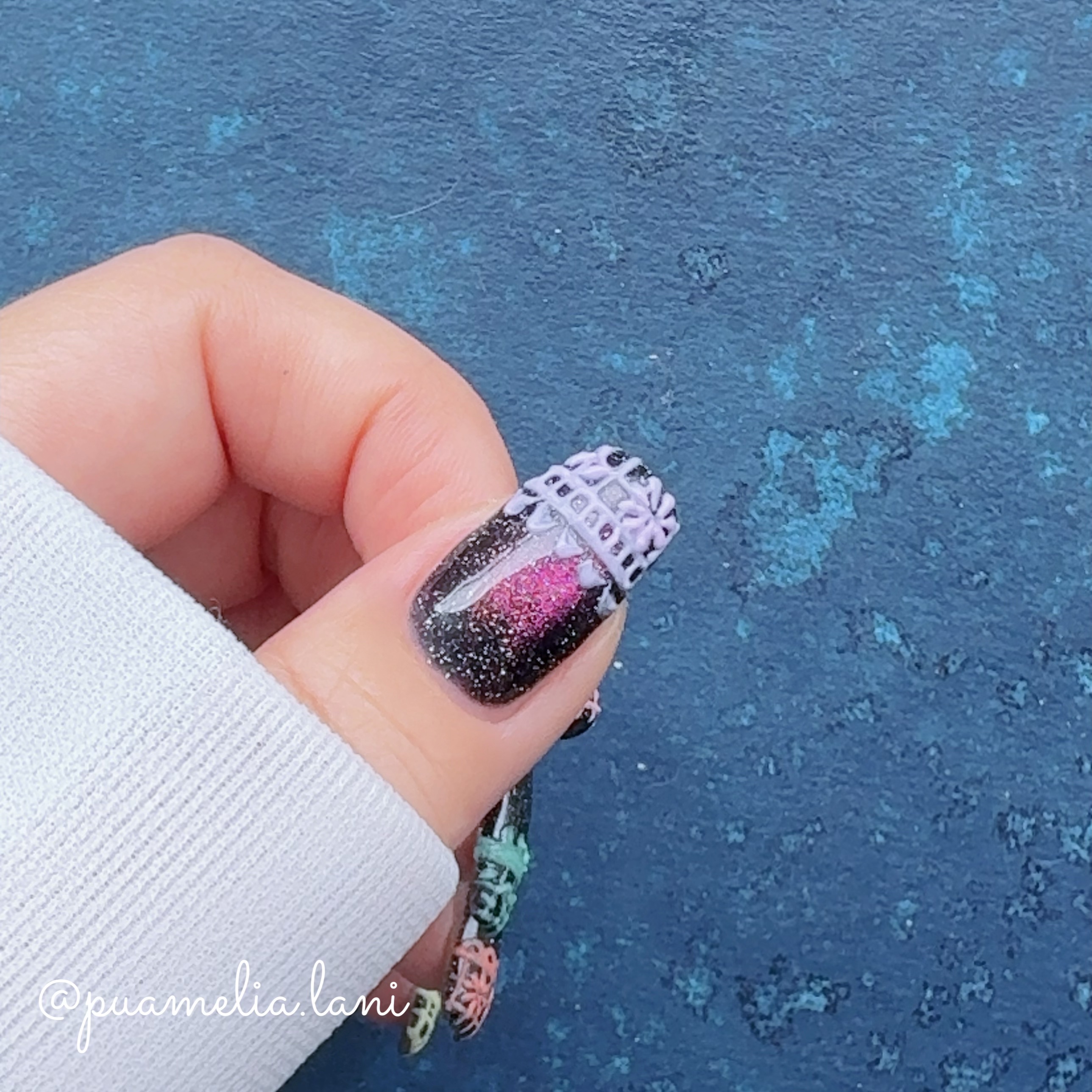 ARKEY TOKYO Marshmallow Icingのクチコミ「リメンバー・ミーネイル.𓂃𓈒𓏸‎💀🌼*･⠀⠀
⠀
TDSで開催中のLAZOS DE LA FA.....」（3枚目）