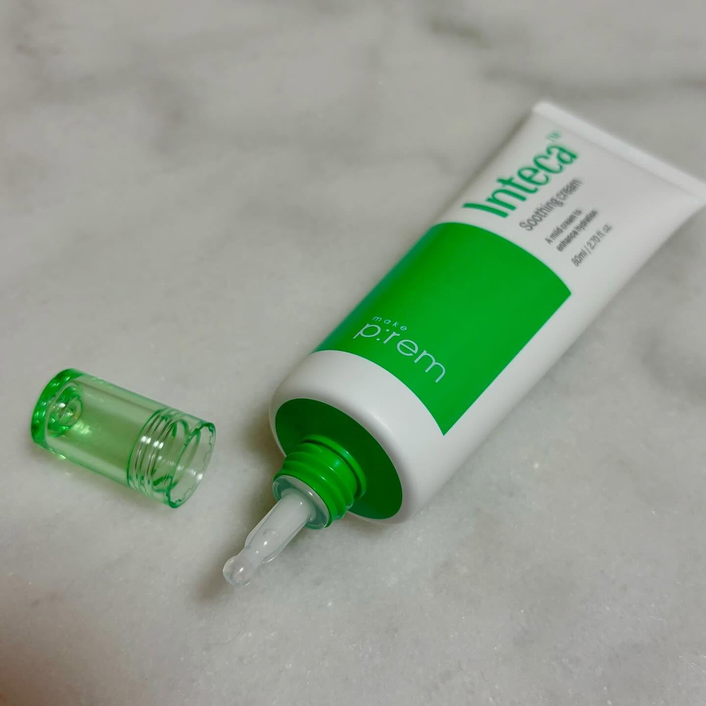 インテカ スージングクリーム/make prem/フェイスクリームを使ったクチコミ（2枚目）