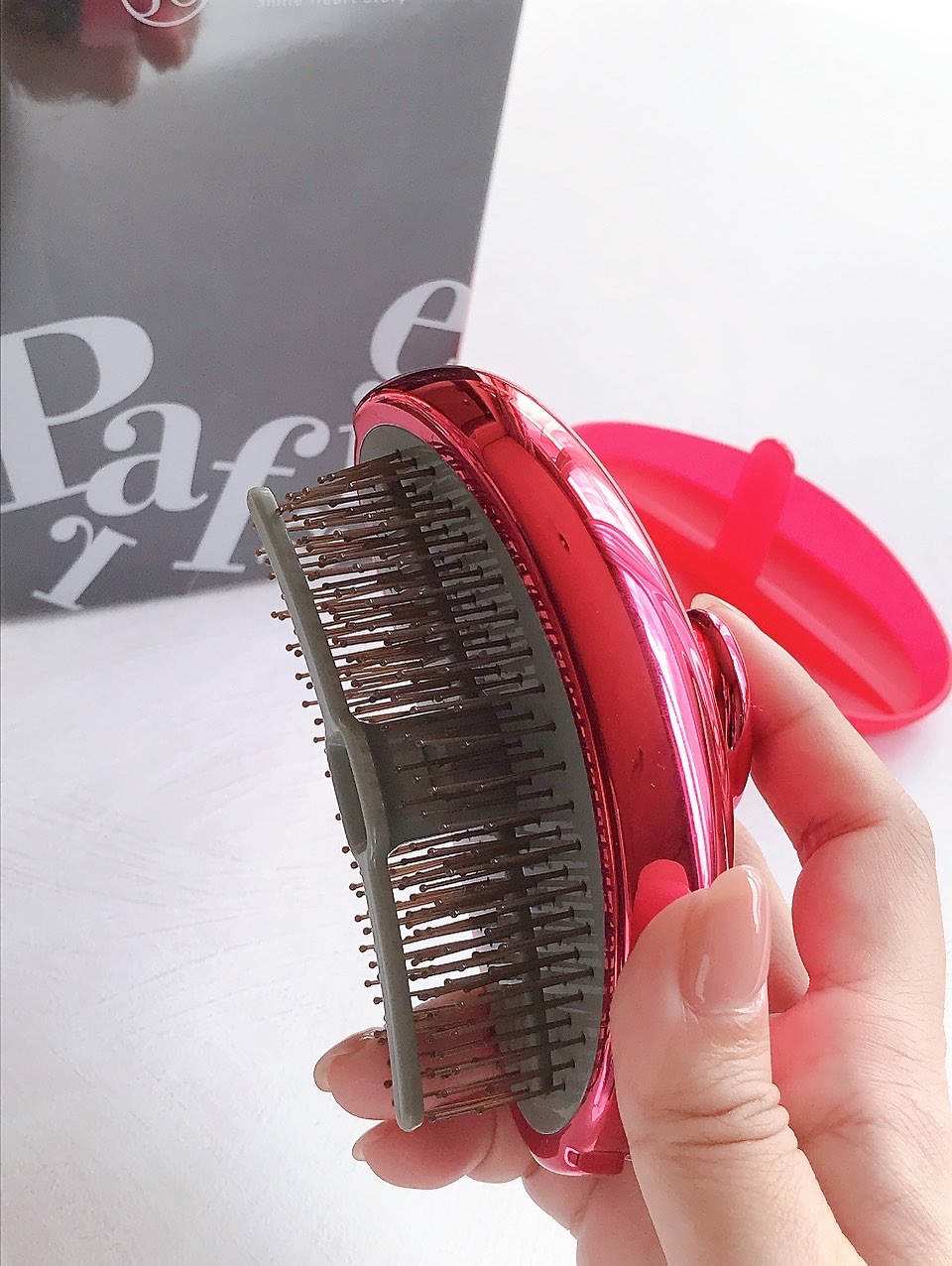 試してみた】スカルプブラシ パフェ エス・ハート・エスのリアルな