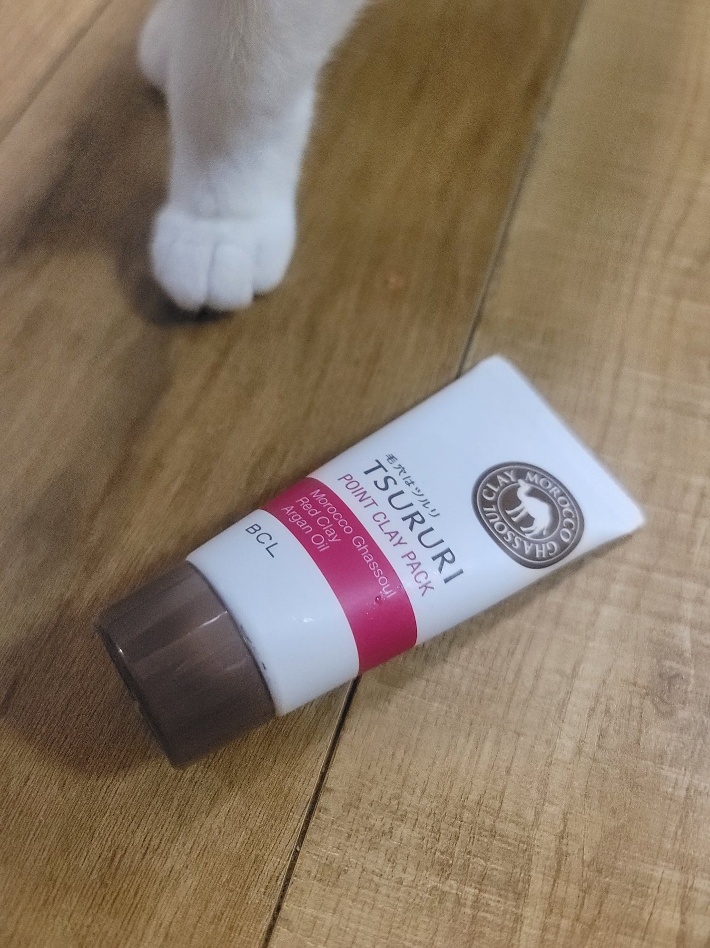 ツルリ 皮脂吸い出し 部分用パック ガスール&レッドパワー/ツルリ/洗い流すパック・マスクを使ったクチコミ(1枚目)