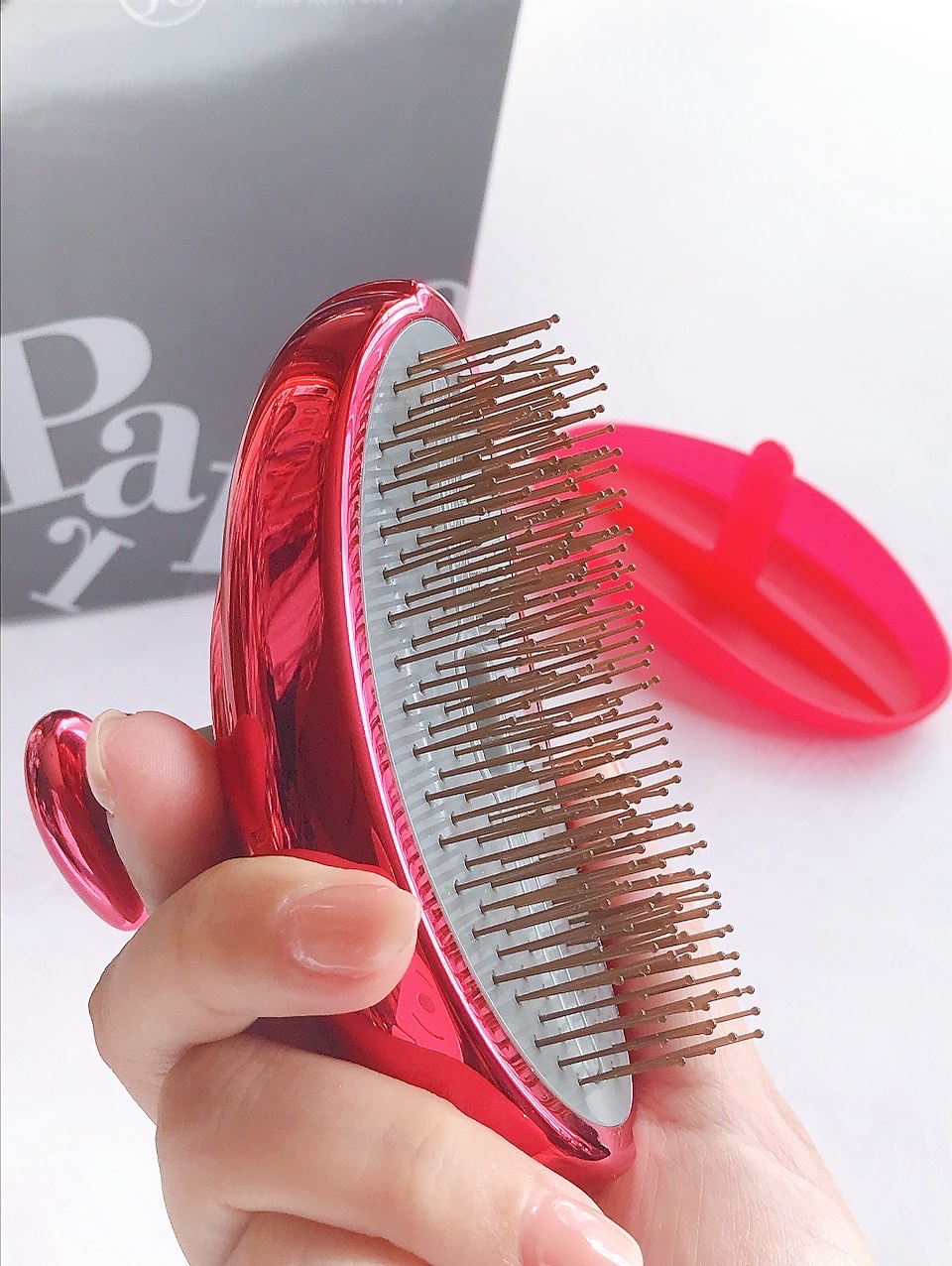 試してみた】スカルプブラシ パフェ エス・ハート・エスのリアルな