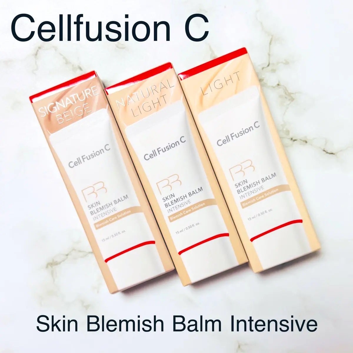 スキンブレミッシュバームインテンシブ/Cell Fusion C(セルフュージョンシー)/BBクリームを使ったクチコミ(1枚目)