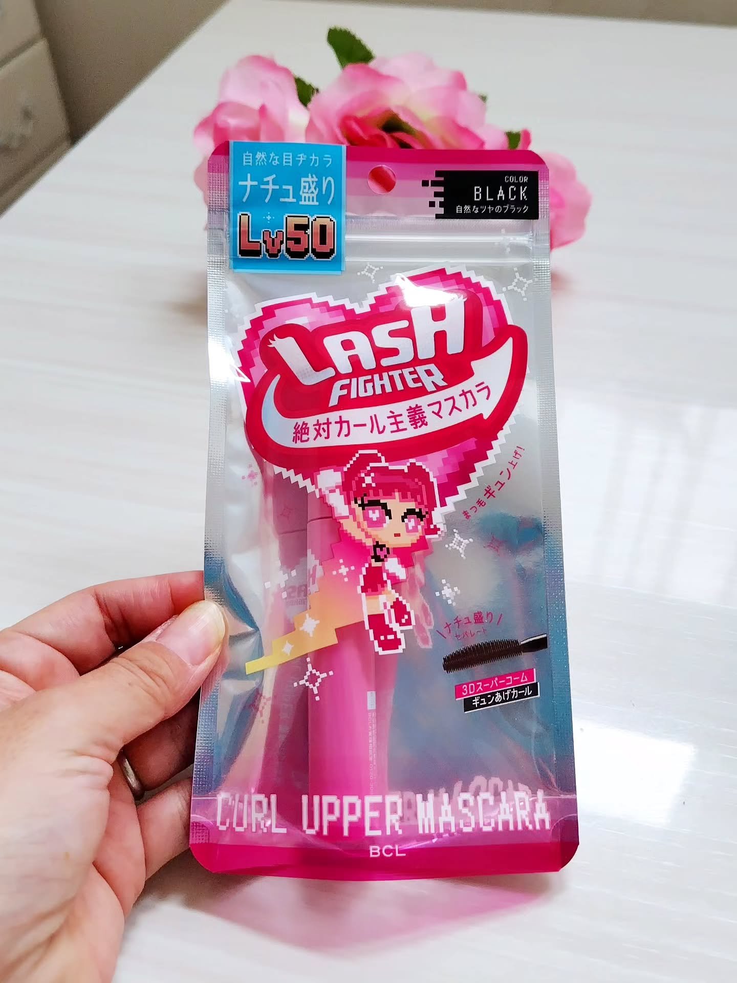 ラッシュファイター　カールアッパーマスカラ　Lv50/ラッシュファイター/マスカラを使ったクチコミ（1枚目）