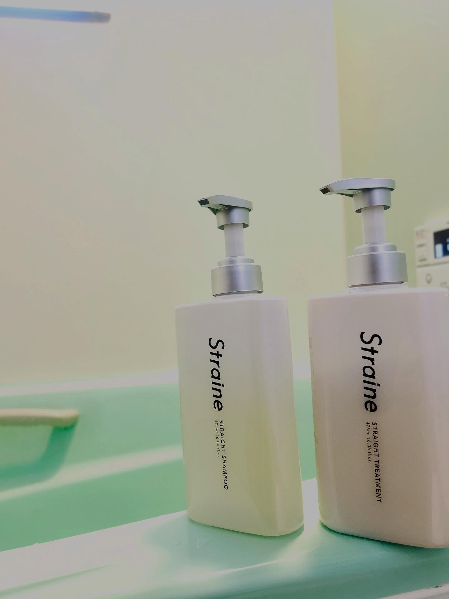 ストレートシャンプー/ストレートトリートメント ホワイトブロッサムの香り/Straine/市販シャンプーを使ったクチコミ（1枚目）