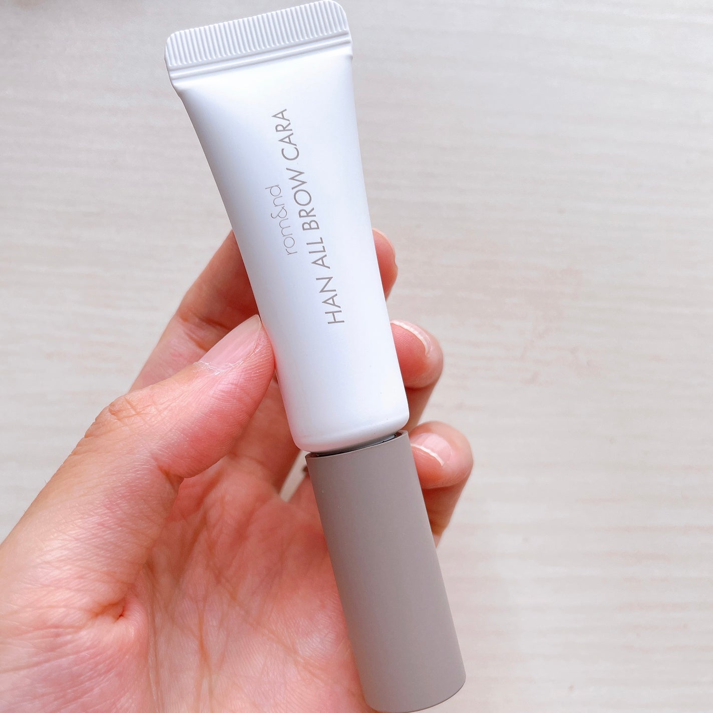 ハンオールブロウカラ/rom&nd/眉マスカラを使ったクチコミ(2枚目)