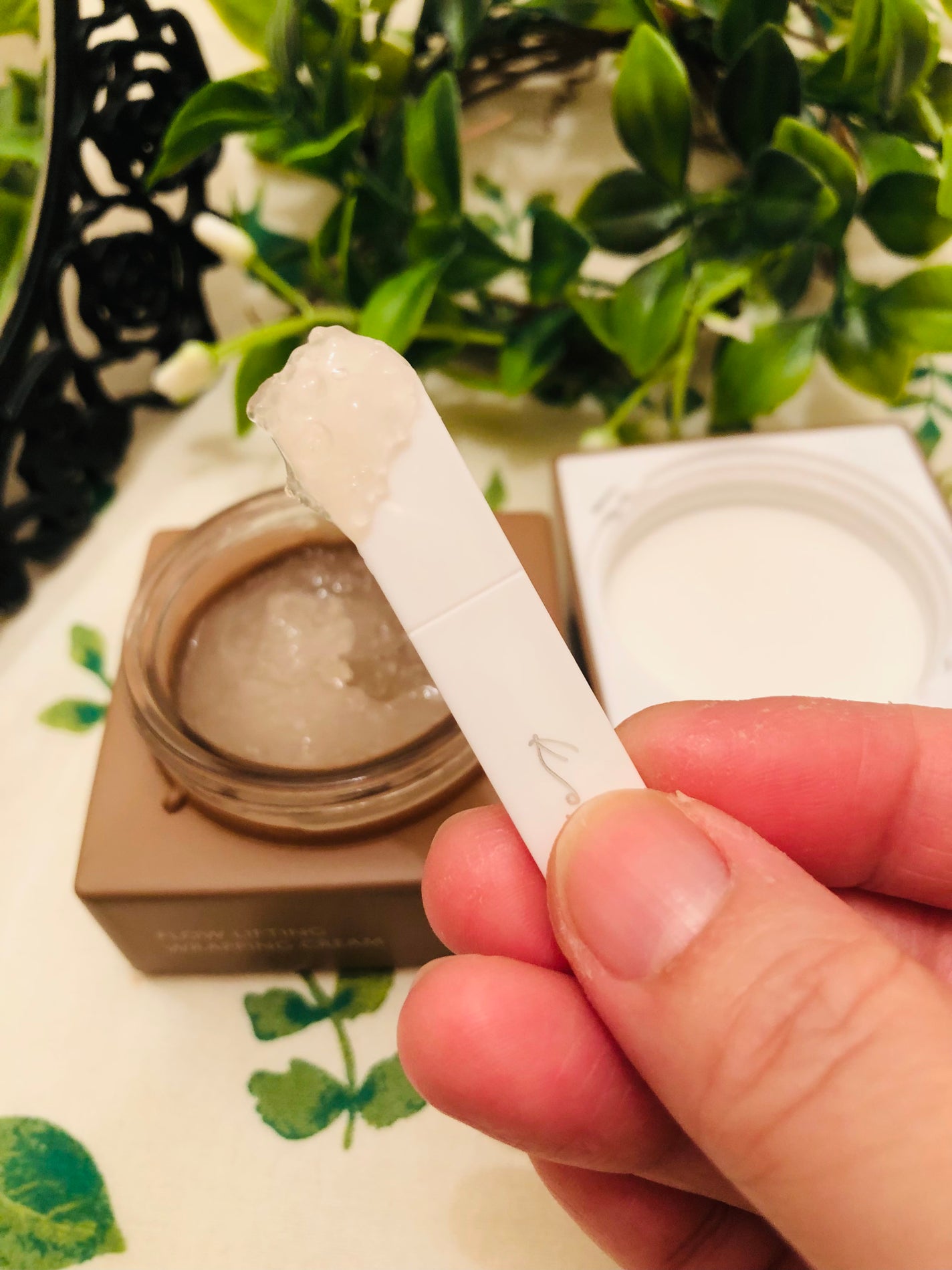 フローリフティングラッピングクリーム/koy/フェイスクリームを使ったクチコミ(4枚目)