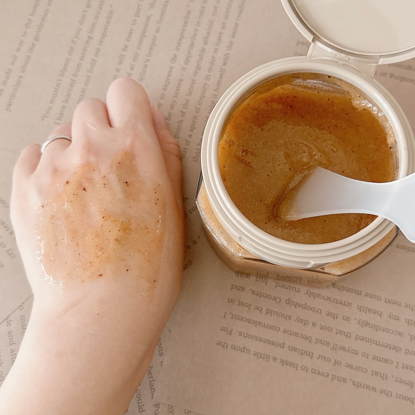 アールグレイティージャム ボディスクラブ/TEABLESS/ボディスクラブを使ったクチコミ(5枚目)