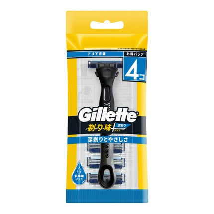 ジレット 剃り味+プラス 深剃り