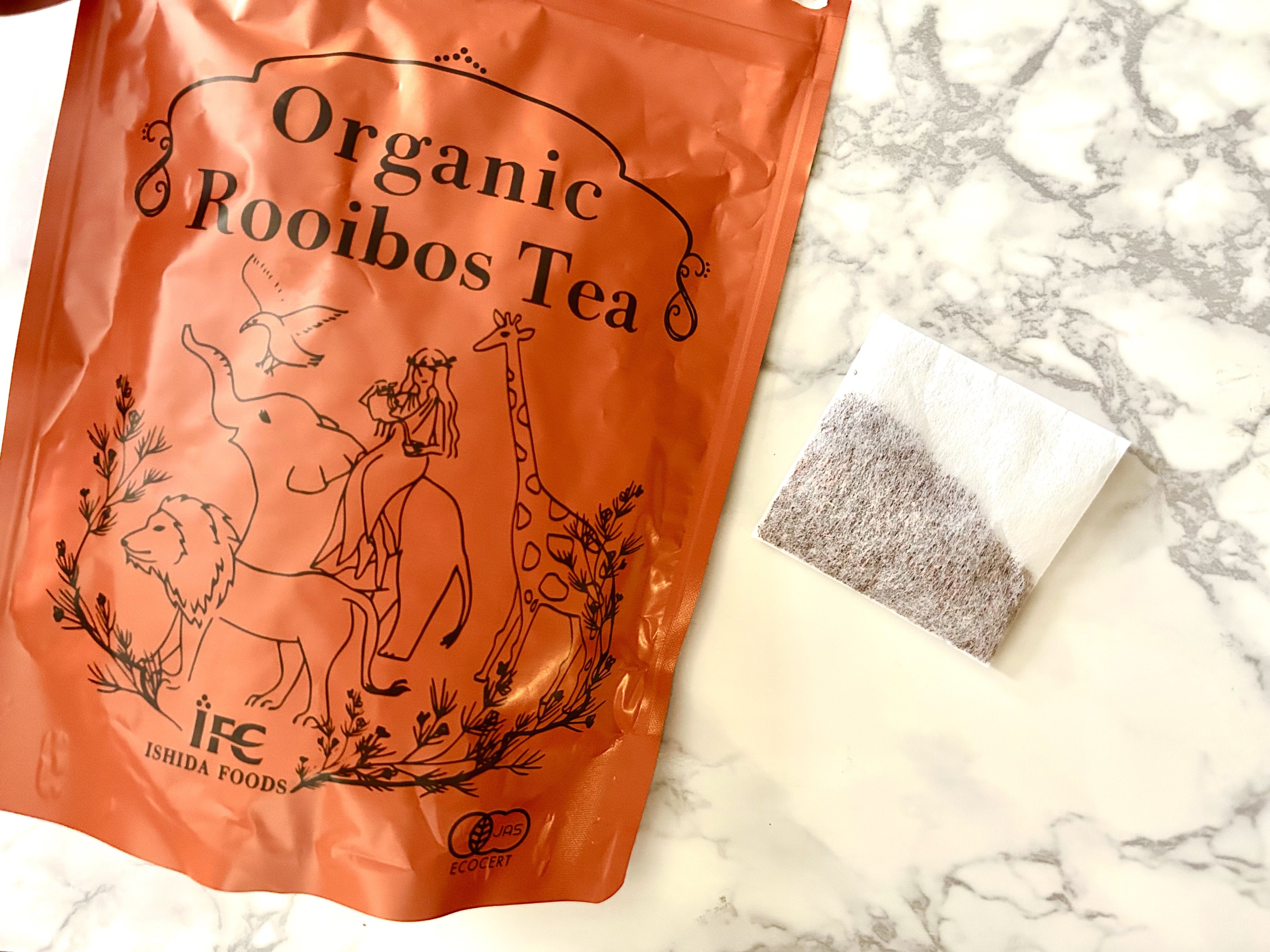 オーガニックルイボスティー/イシダフーズ/その他ドリンクを使ったクチコミ（2枚目）