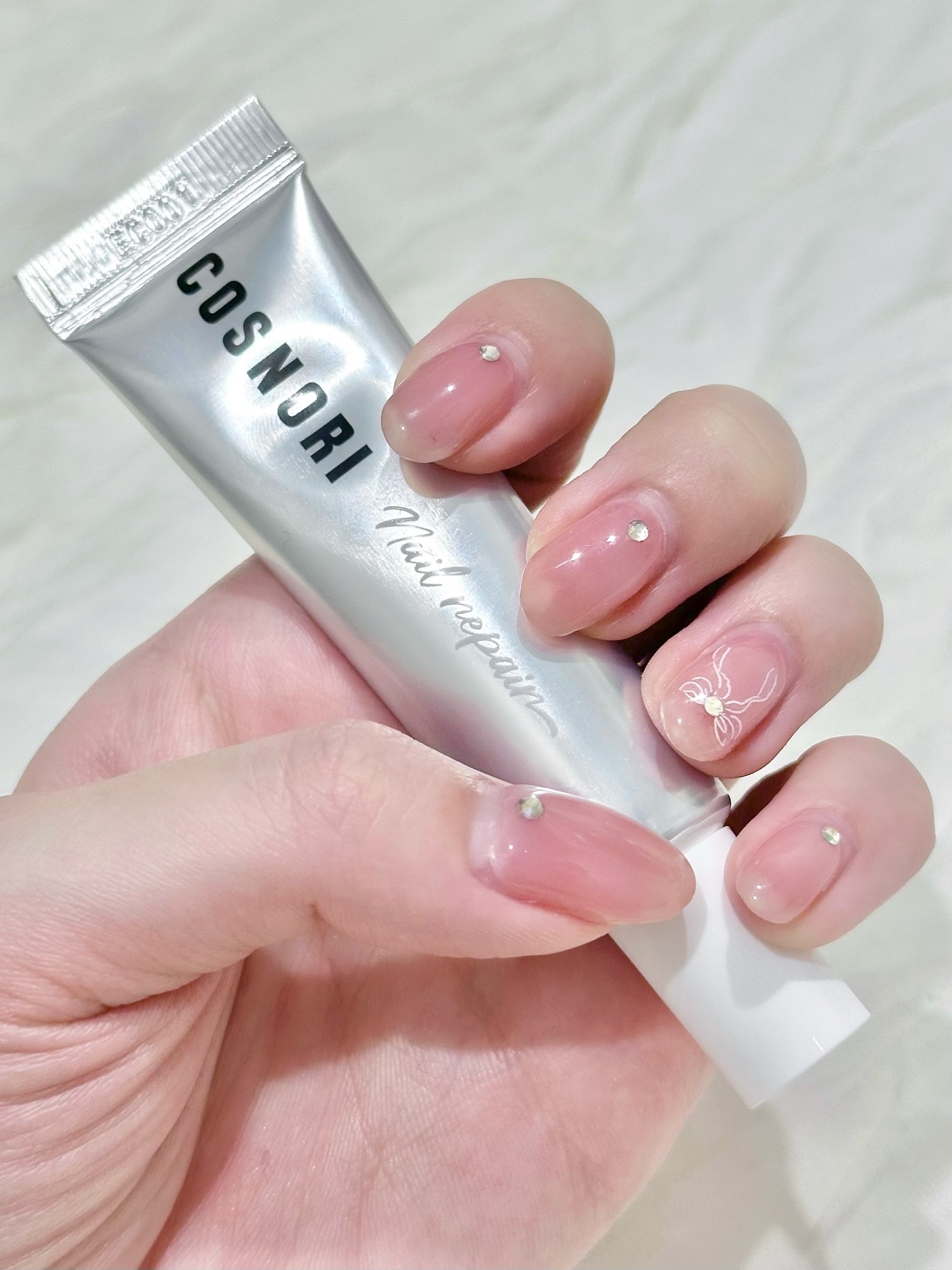 シルクリペアネイルクリーム/COSNORI/ネイルオイル・トリートメントを使ったクチコミ（1枚目）