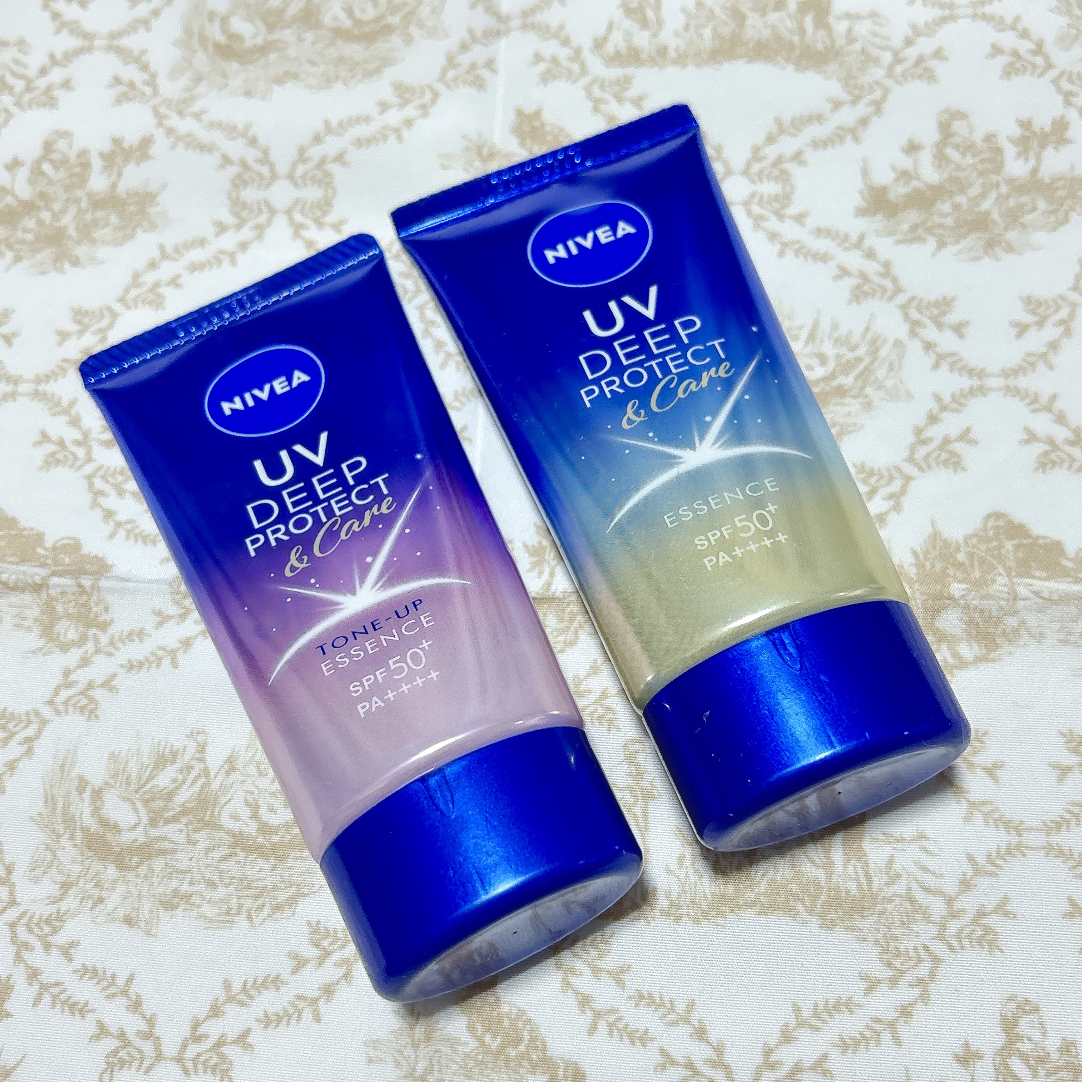 ニベアUV ディープ プロテクト＆ケア トーンアップ エッセンス/ニベア/日焼け止めローションを使ったクチコミ（1枚目）