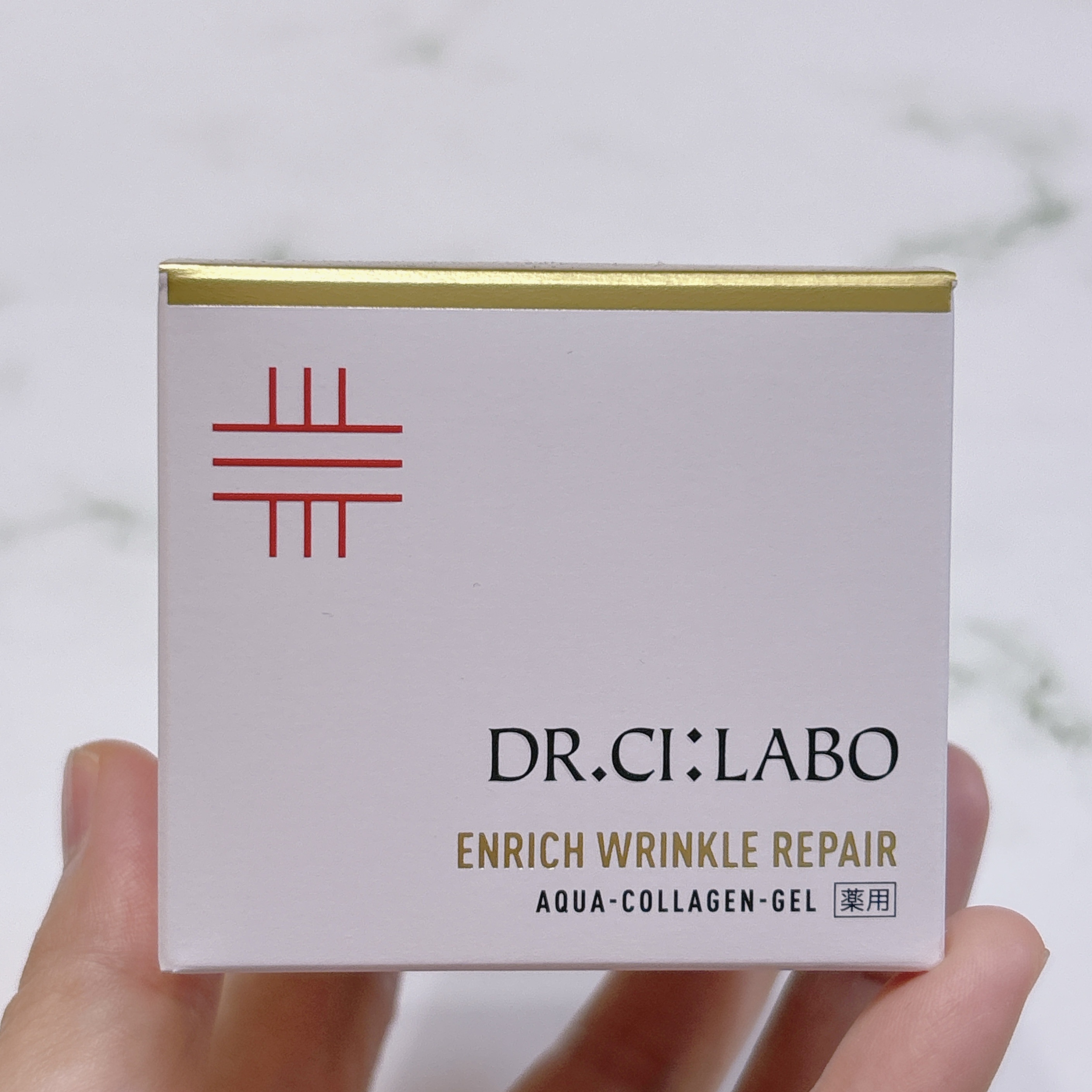 薬用アクアコラーゲンゲル エンリッチリンクルリペア/ドクターシーラボⓇ/フェイスクリームを使ったクチコミ（3枚目）