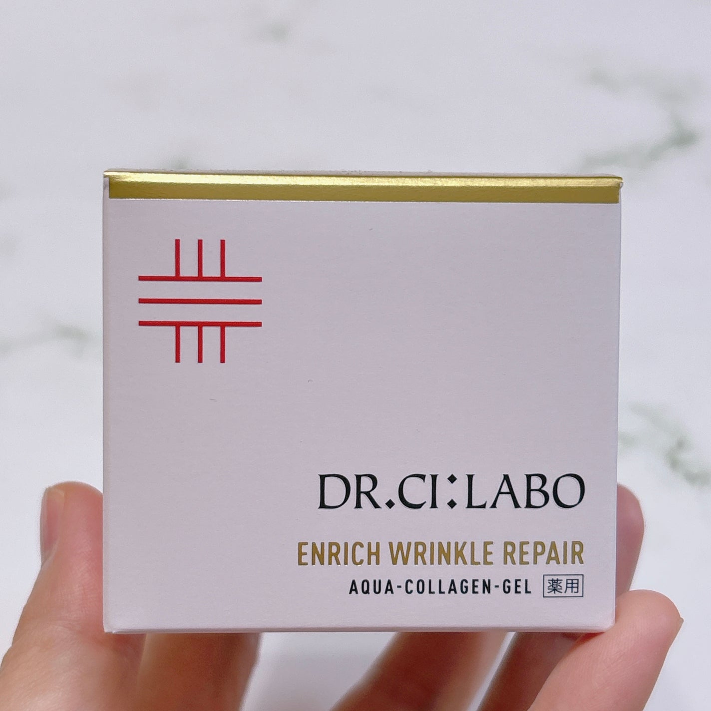 薬用アクアコラーゲンゲル エンリッチリンクルリペア/ドクターシーラボⓇ/フェイスクリームを使ったクチコミ(3枚目)