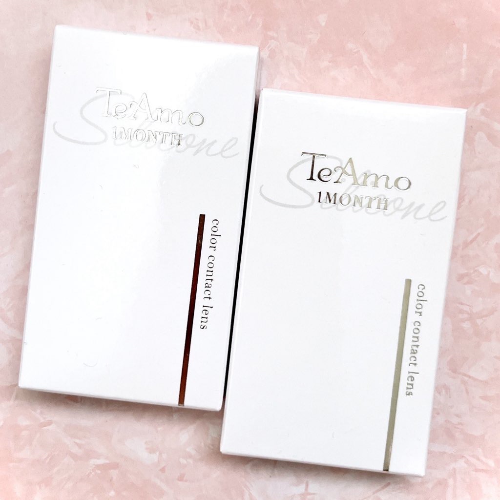 TeAmo 1month/TeAmo/１ヶ月（１MONTH）カラコンを使ったクチコミ（3枚目）