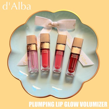 ダルバ プランピンクグロウボリューマイザー 04 ルビーローズ(Ruby Rose)/ダルバ/リップグロスを使ったクチコミ(1枚目)