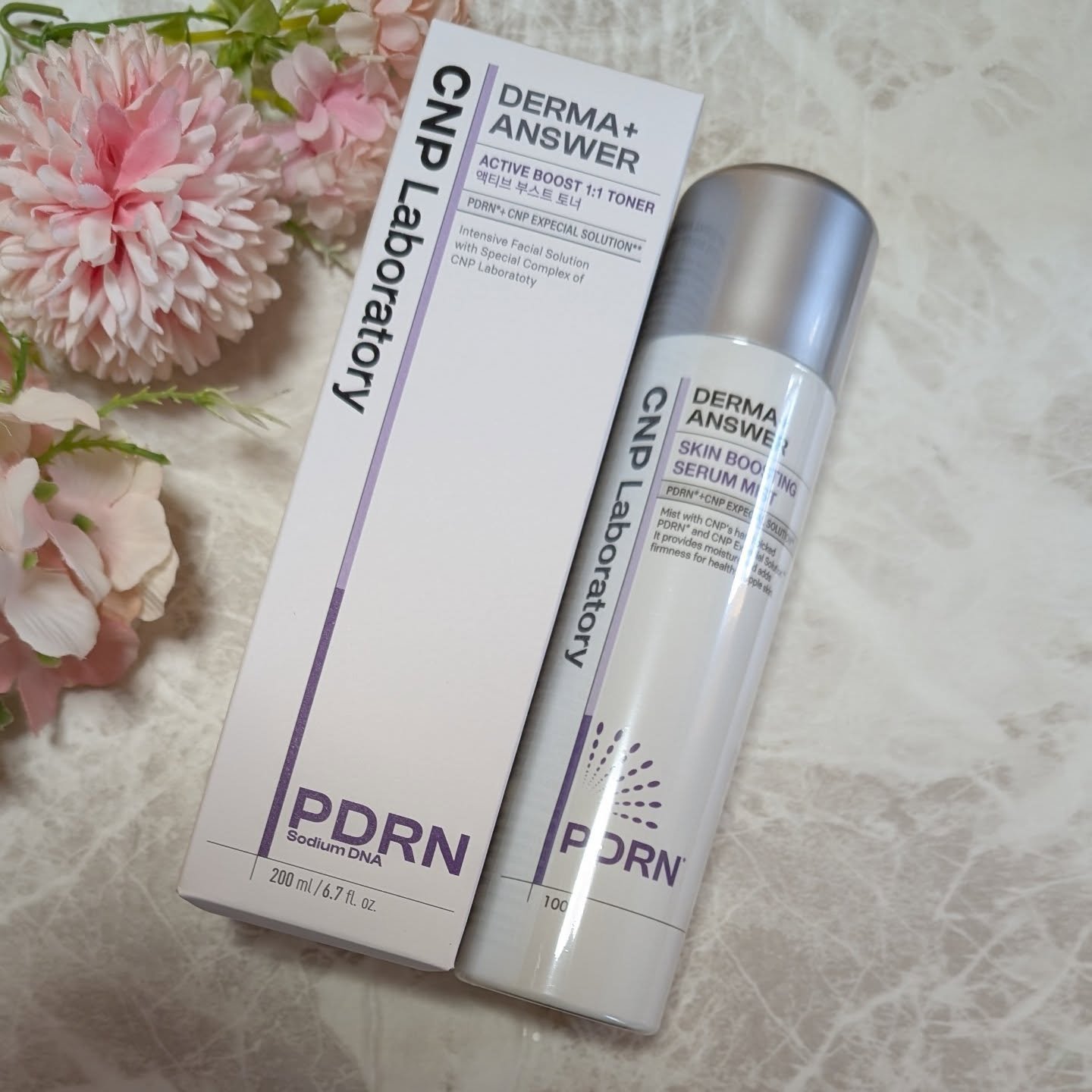 CNP ダーマアンサー スキン ブースティング セラム ミスト/CNP Laboratory/ミスト状化粧水を使ったクチコミ（1枚目）