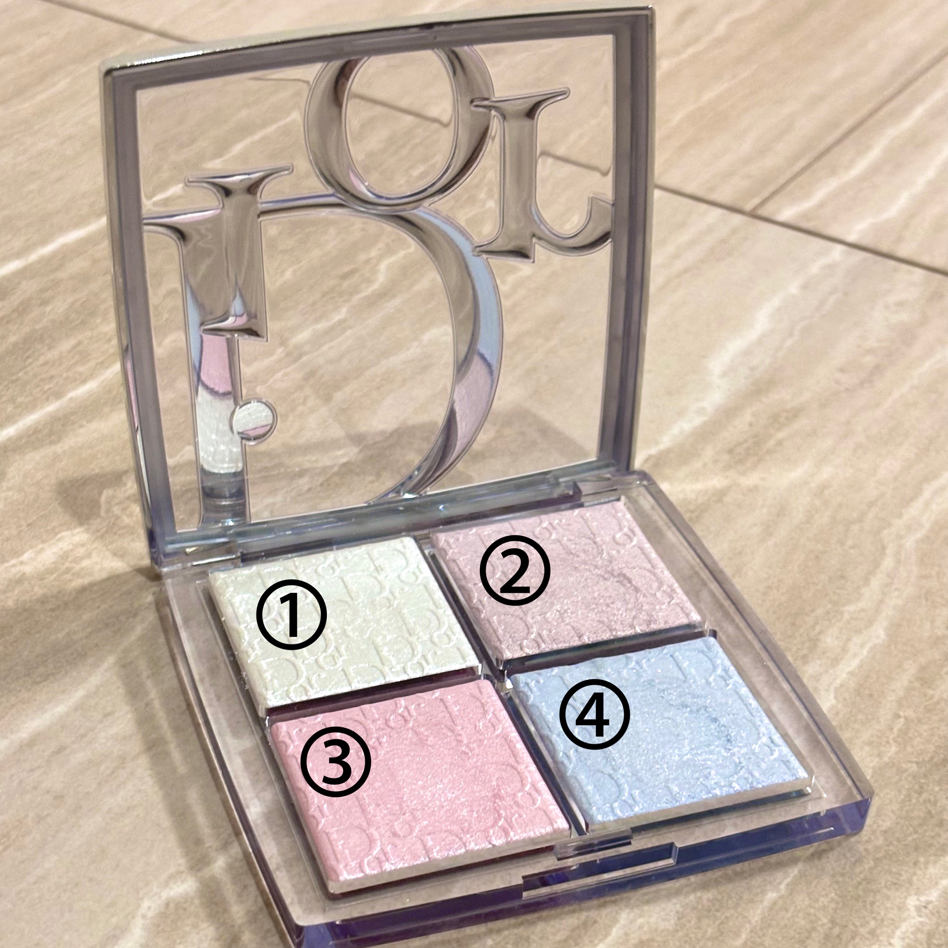 バックステージ グロウ マキシマイザー パレット/Dior/ハイライトを使ったクチコミ（2枚目）