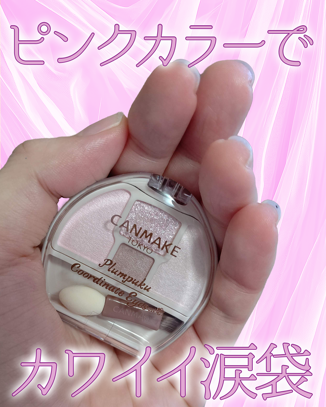 プランぷくコーデアイズNeo/キャンメイク/アイシャドウを使ったクチコミ（1枚目）