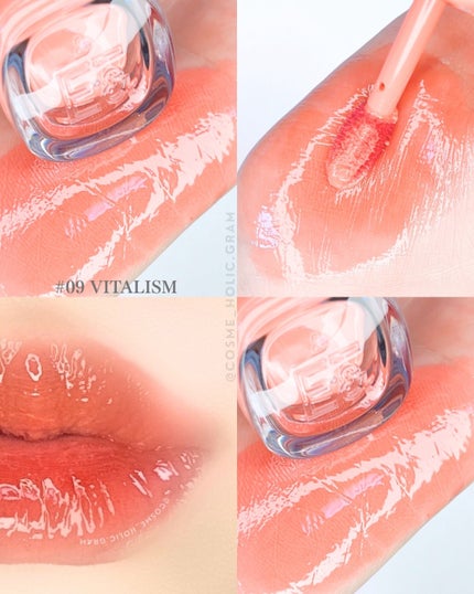Dewy Syrup Tint/EITHER&/口紅を使ったクチコミ(7枚目)