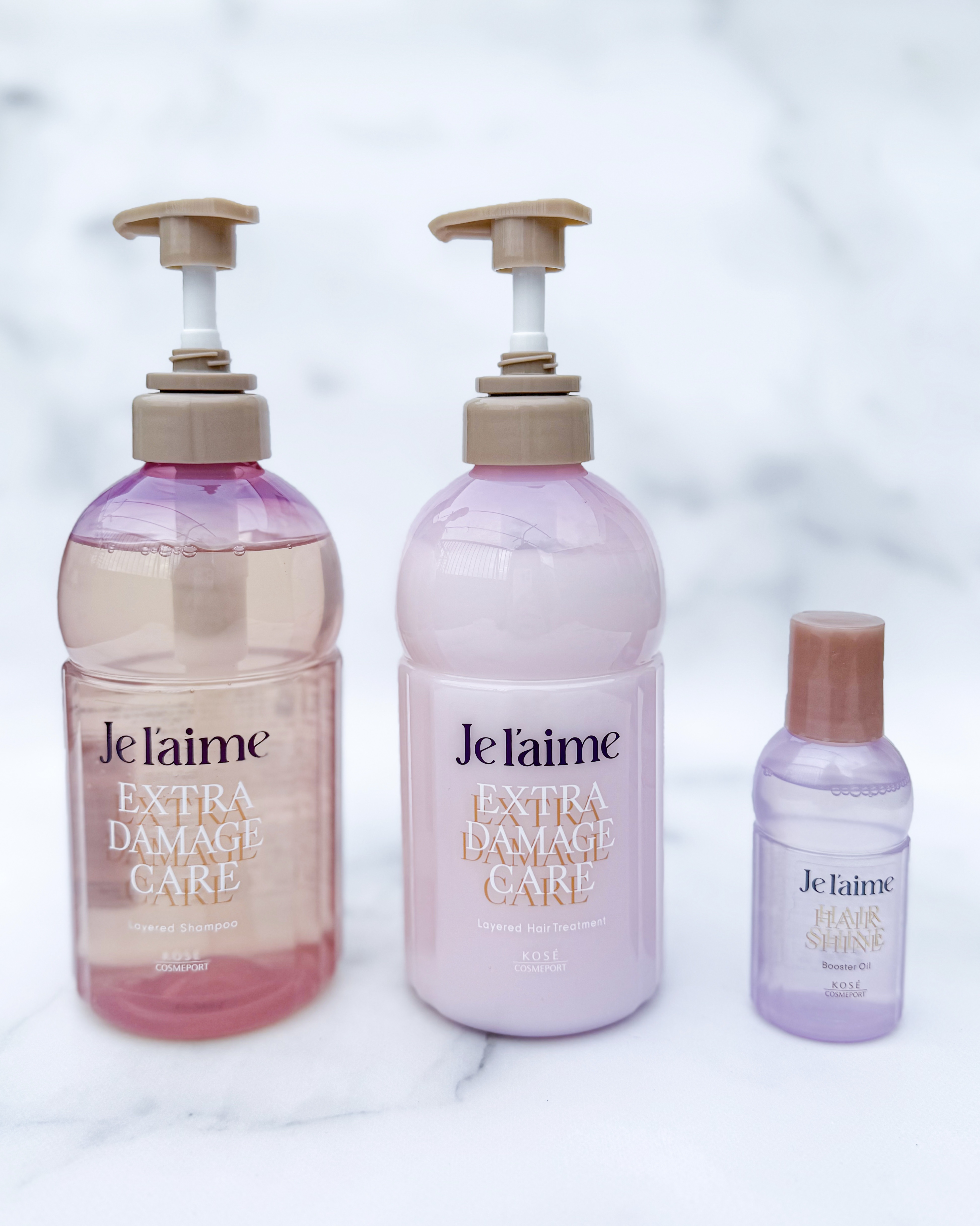 ジュレーム レイヤード シャンプー/ヘアトリートメント （エクストラダメージケア）/Je l'aime/市販シャンプーを使ったクチコミ（1枚目）