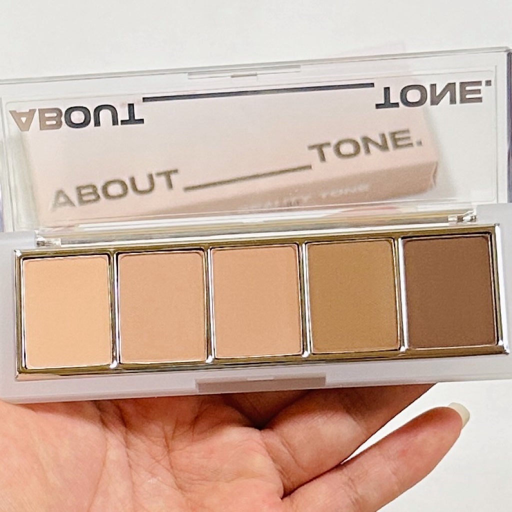 リターントゥーベーシックシャドウパレット/ABOUT TONE/アイシャドウパレットを使ったクチコミ(3枚目)