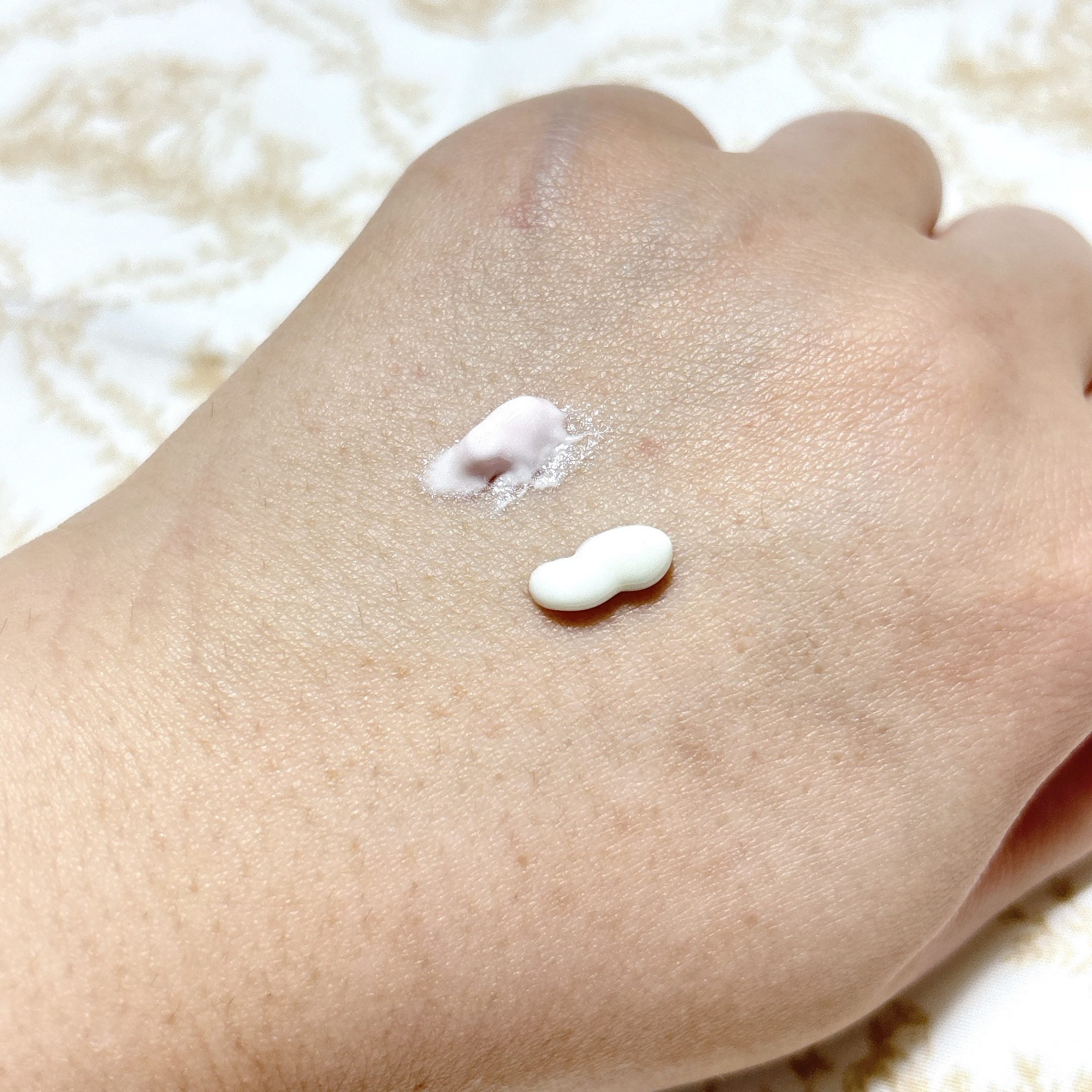 ニベアUV ディープ プロテクト＆ケア トーンアップ エッセンス/ニベア/日焼け止めローションを使ったクチコミ（3枚目）