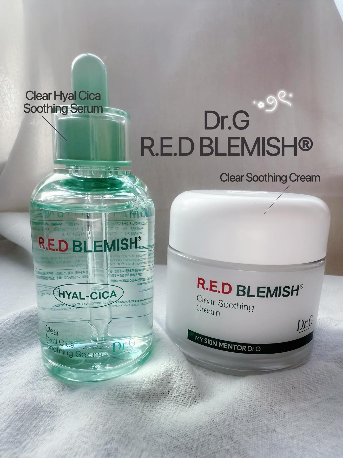 レッドブレミッシュ クリアスージングクリーム/Dr.G/フェイスクリームを使ったクチコミ(1枚目)