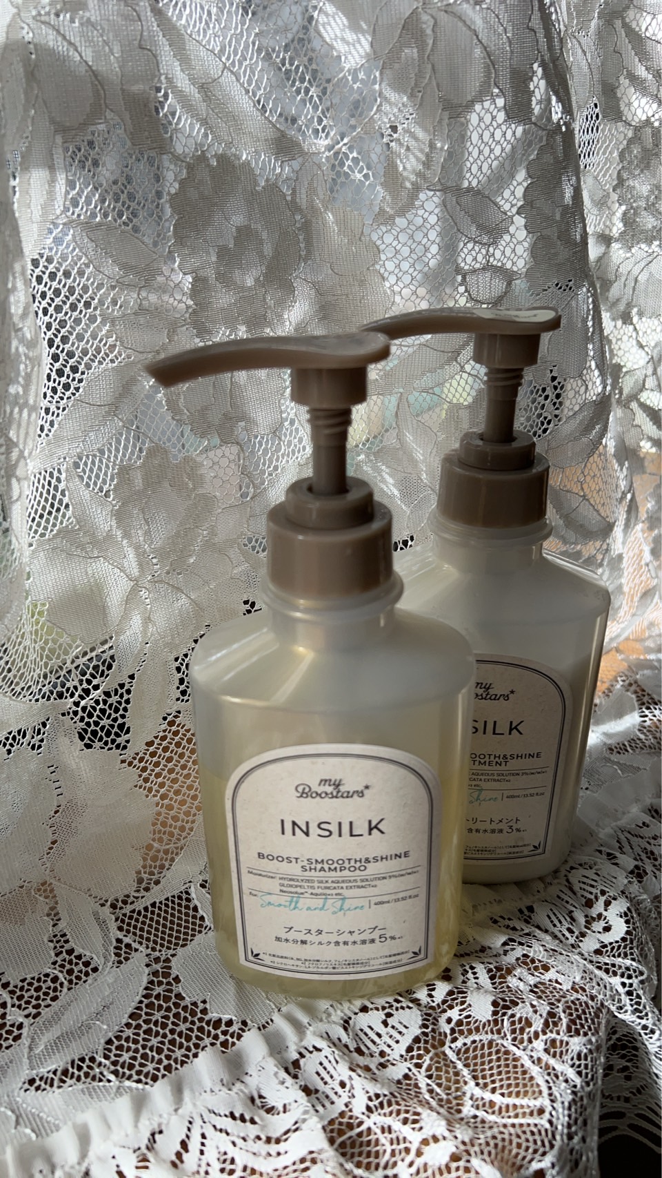 マイブースターズ インシルク ブースターシャンプー/トリートメント シャンプー（400mL）/マイブースターズ/市販シャンプーを使ったクチコミ（2枚目）