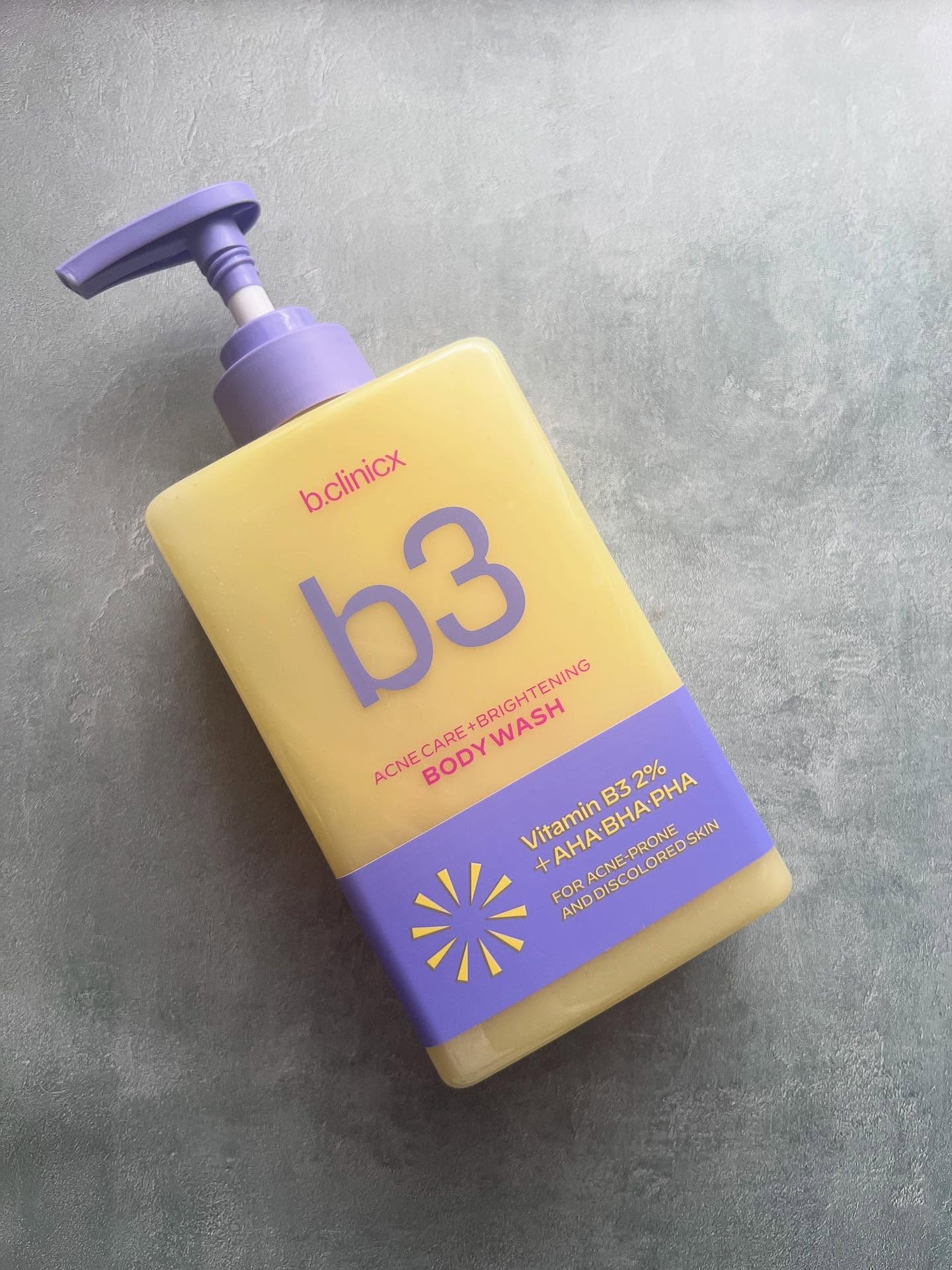 B3 アクネ クリア ボディウォッシュ/b.clinicx/ボディソープを使ったクチコミ（1枚目）