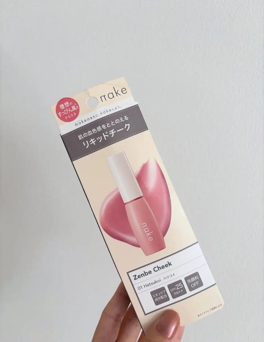 nake 全べチーク/nake/リキッドチークを使ったクチコミ（1枚目）