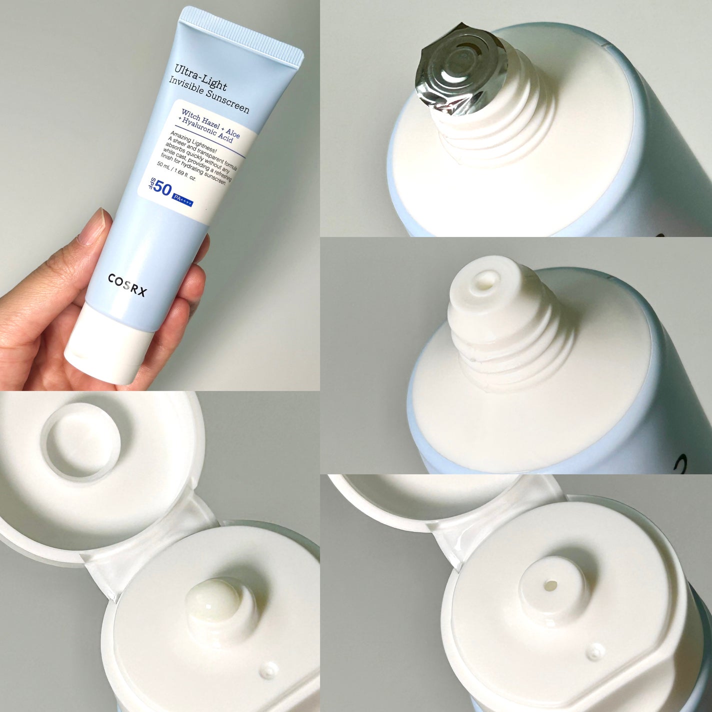 ウルトラライト透明UVクリーム/COSRX/日焼け止めクリームを使ったクチコミ(3枚目)