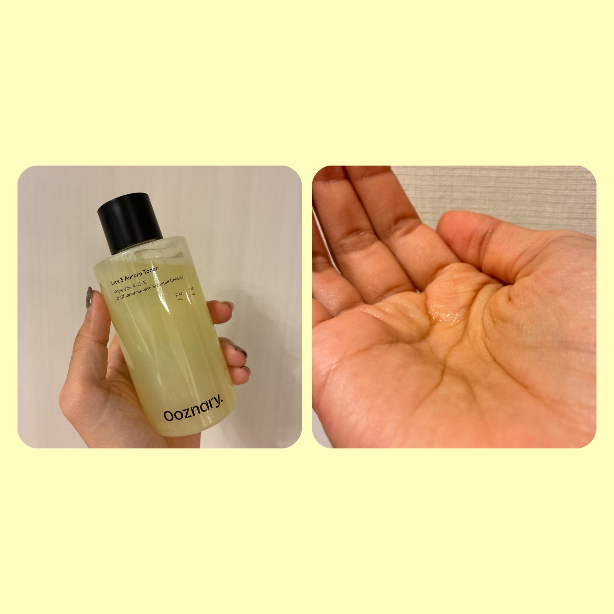 ビタ3オーロラトナー/オーズナリー/化粧水を使ったクチコミ（3枚目）