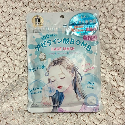 ã¯ãªã¢ã¿ãŒã³ãã¢ãŒã©ã€ã³é
žBOMBãã¹ã¯/ã¯ãªã¢ã¿ãŒã³/ã·ãŒããã¹ã¯ã»ããã¯ã䜿ã£ãã¯ãã³ãïŒ1æç®ïŒ