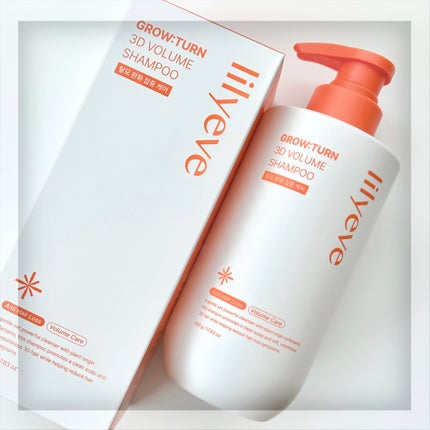 グローターン 3Dボリュームシャンプー/リリーイブ/市販シャンプーを使ったクチコミ(1枚目)