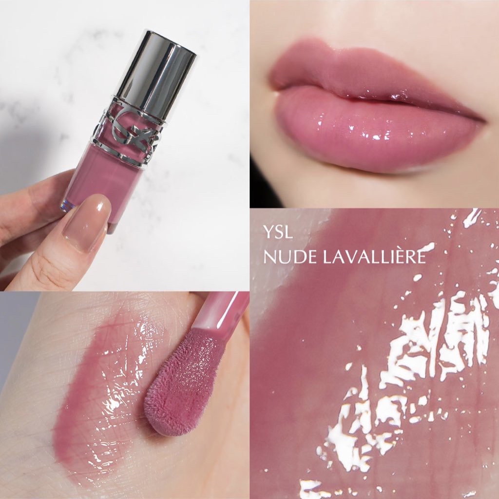 YSL ラブシャイン グロスプランパー #44 ヌード ラヴァリエール/YVES SAINT LAURENT BEAUTE/リップグロスを使ったクチコミ（1枚目）