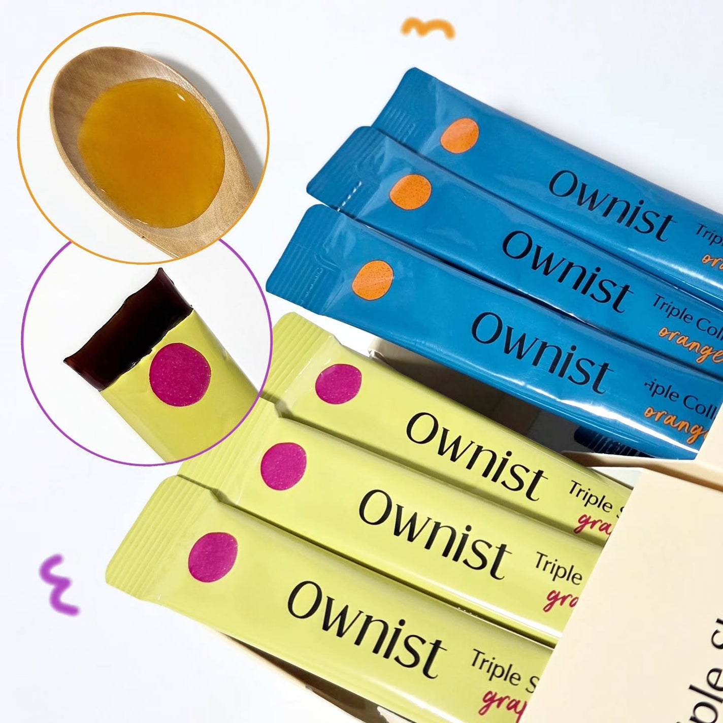 トリプルコラーゲン オレンジ/Ownist/美容サプリメントを使ったクチコミ(1枚目)