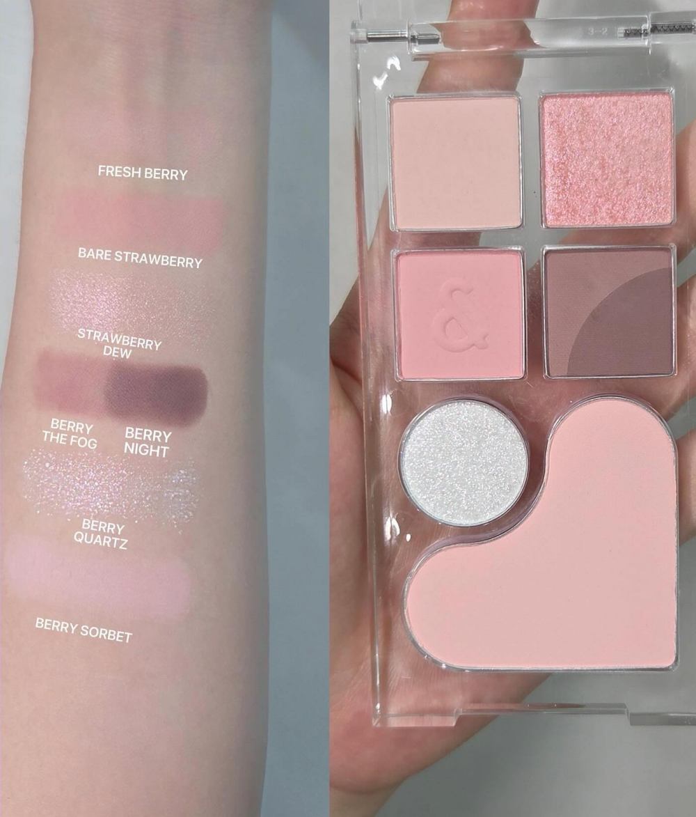 ベアレイヤーパレット/rom&nd/アイシャドウパレットを使ったクチコミ（2枚目）