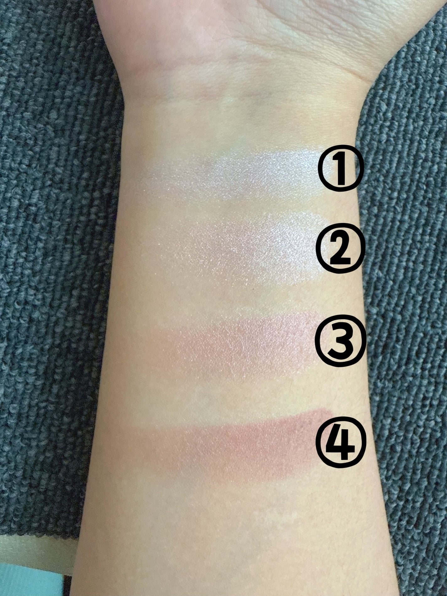 リアルクローズシャドウ/excel/アイシャドウパレットを使ったクチコミ(3枚目)