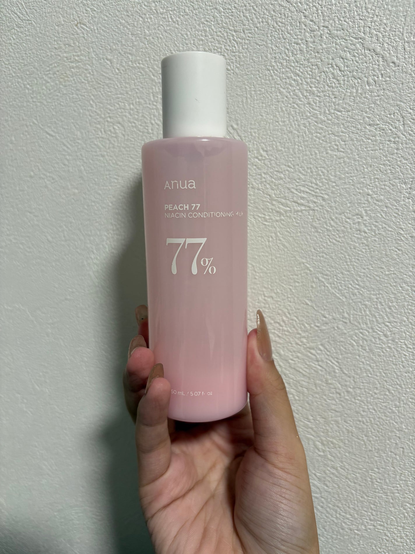 桃77%ナイアシンコンディショニングミルク/Anua/乳液を使ったクチコミ(1枚目)