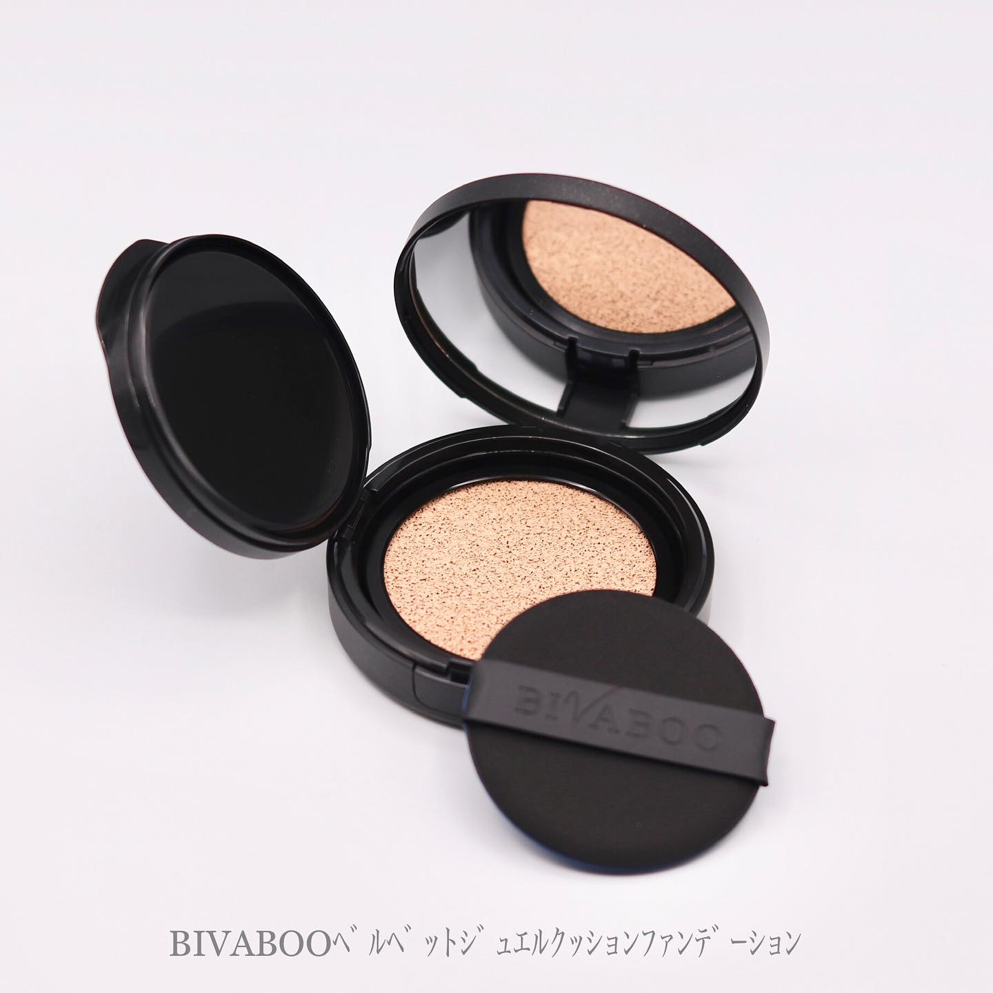 ベルベットジュエルクッション/BIVABOO/クッションファンデーションを使ったクチコミ（1枚目）