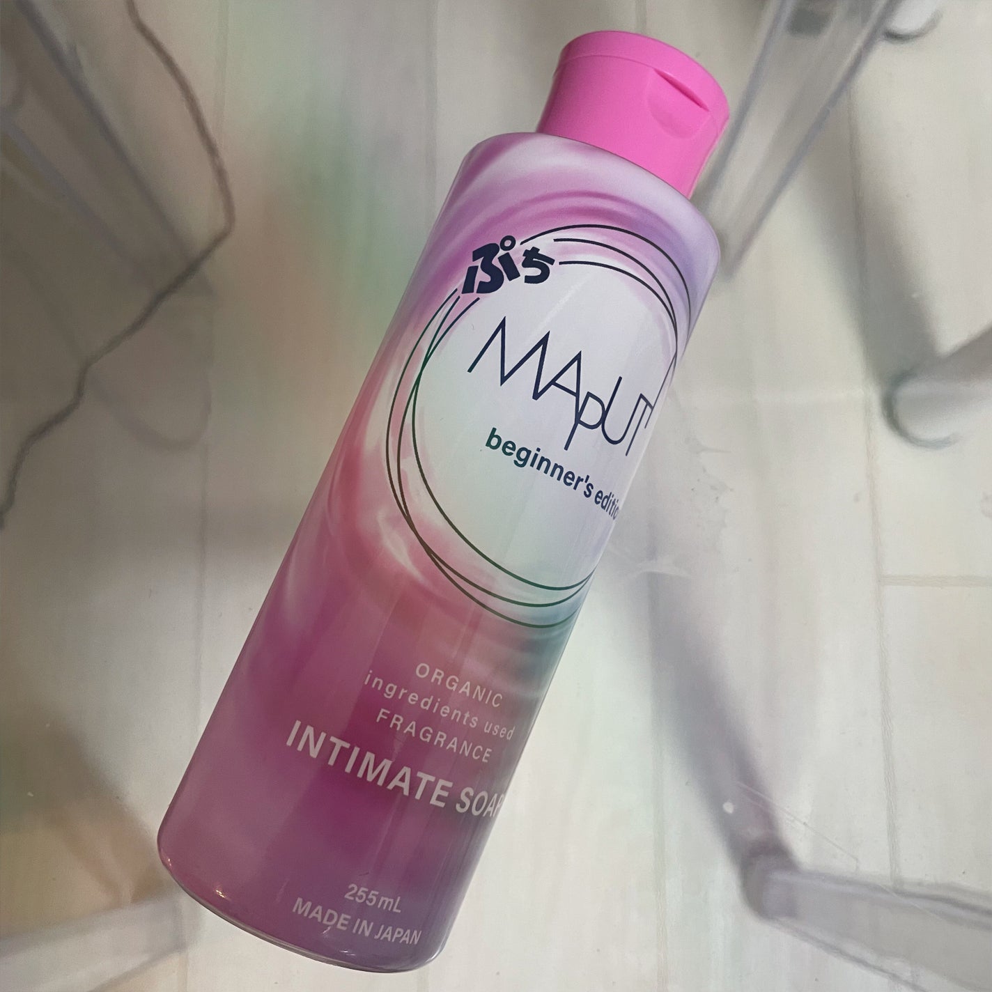 ぷちMAPUTI オーガニックフレグランスインティメイトソープ/MAPUTI/デリケートゾーンケアを使ったクチコミ(1枚目)