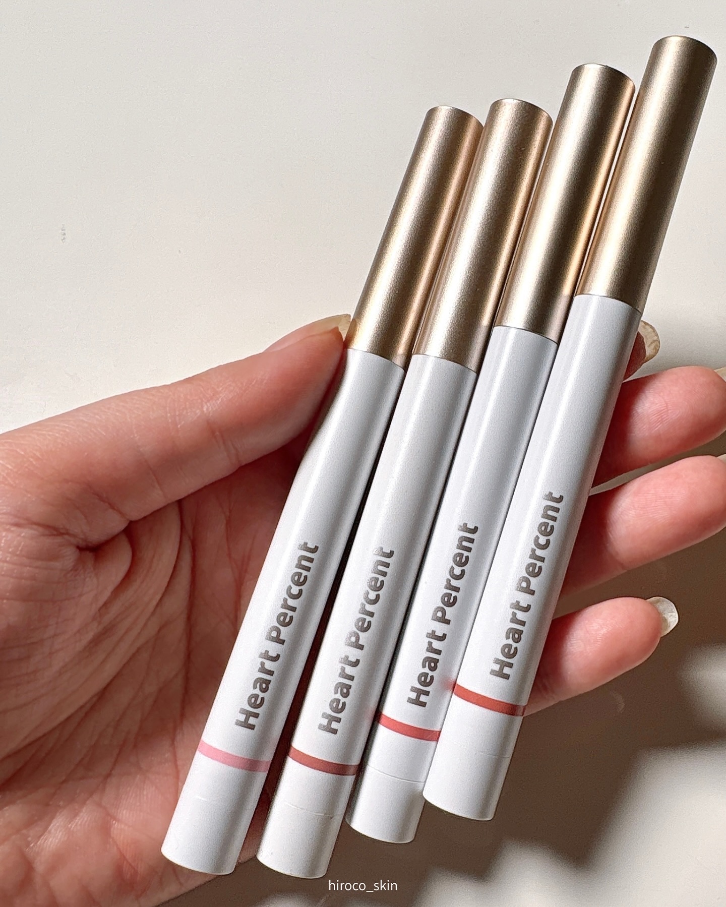 ドットオンムードリップペンシル/Heart Percent/リップライナーを使ったクチコミ（2枚目）