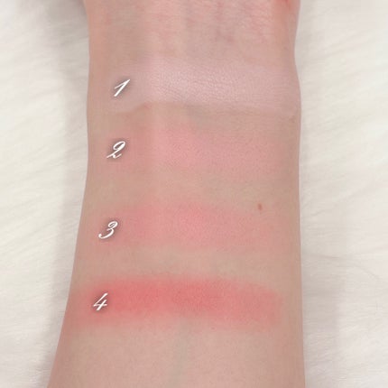 ブレンディングムードチーク/dasique/パウダーチークを使ったクチコミ(4枚目)