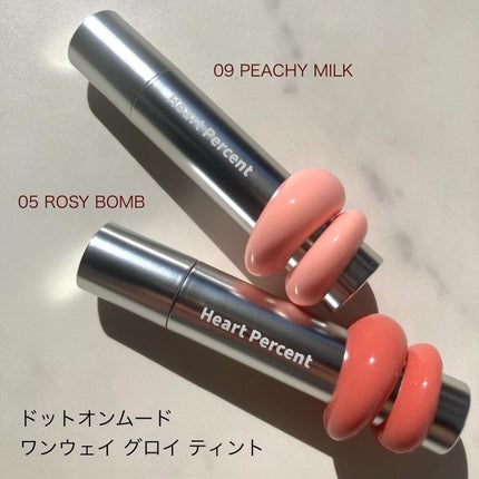 ドットオンムードリップペンシル/Heart Percent/リップライナーを使ったクチコミ(2枚目)
