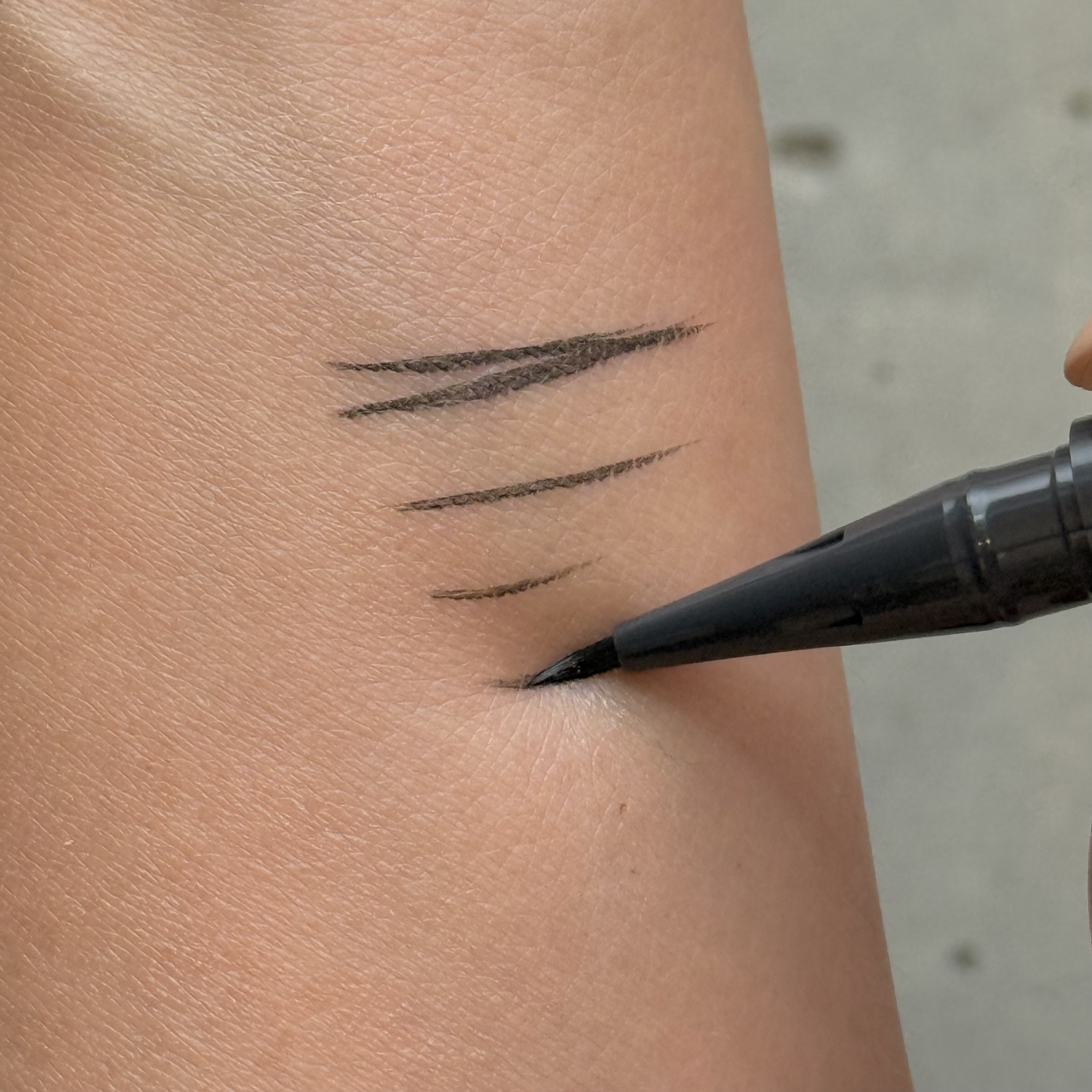 ブレぴたライナー/CEZANNE/アイライナーを使ったクチコミ（3枚目）