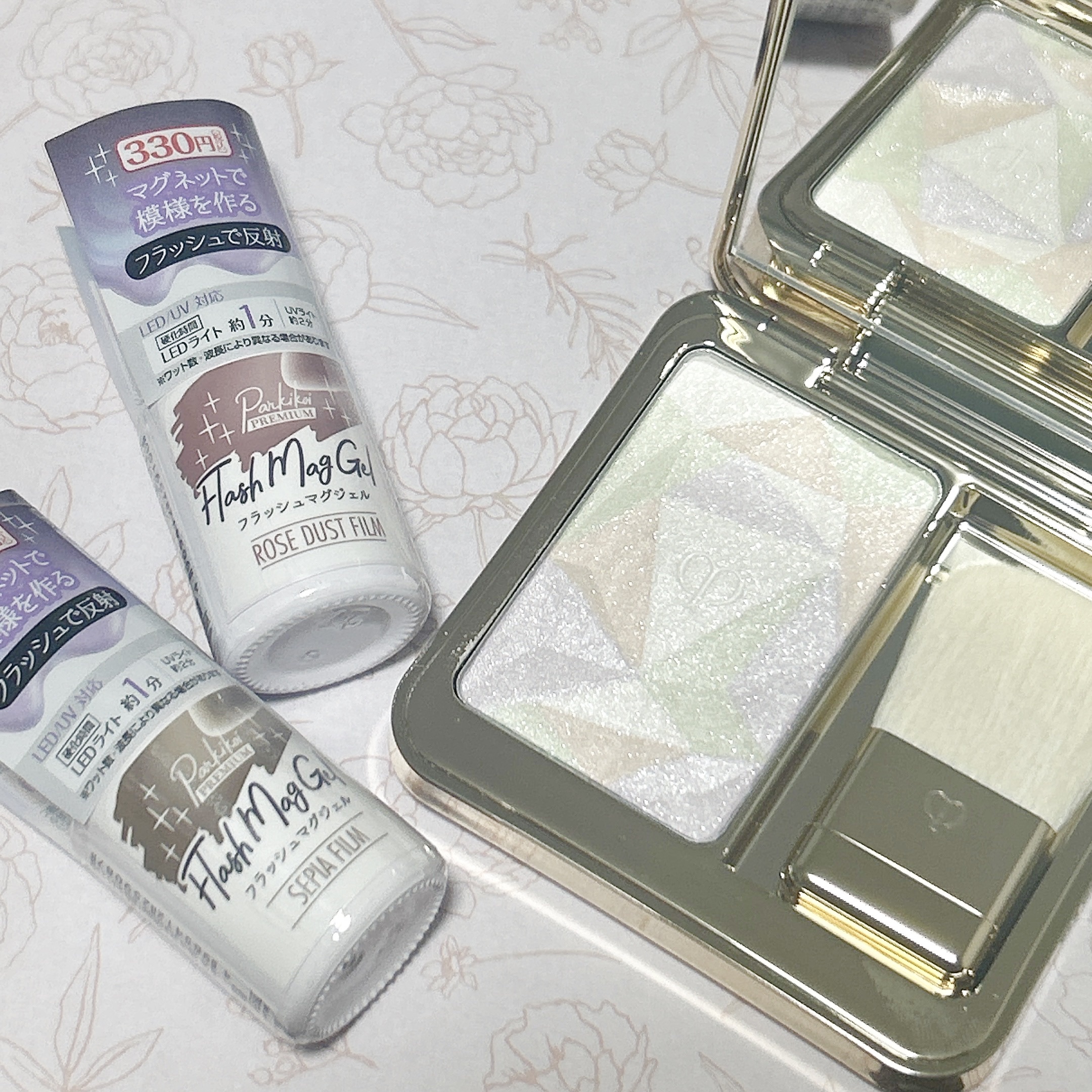 #コスメ購入品

クレドのハイライターとキャンドゥの新作フラッシュマグを購入〜♥️

フラッシュマグ秋色可愛すぎか🥹

