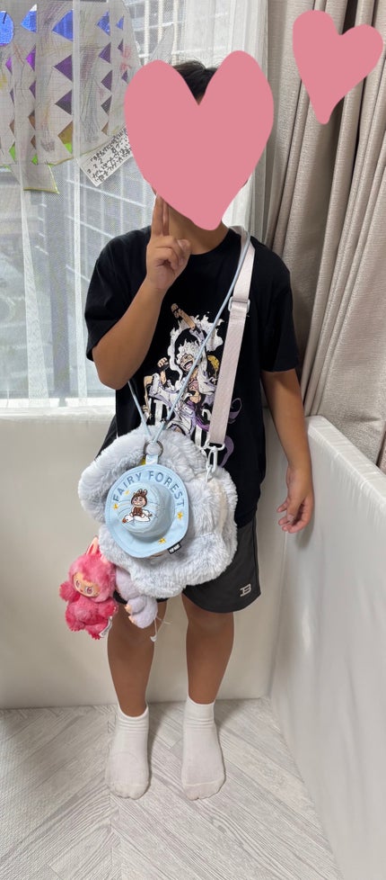 ぷぅぴぃ《紫コス部💜💗》 on LIPS 「甥っ子たちが可愛すぎる🥹🩷こんなに喜んでくれたら嬉しいからまた..」(6枚目)