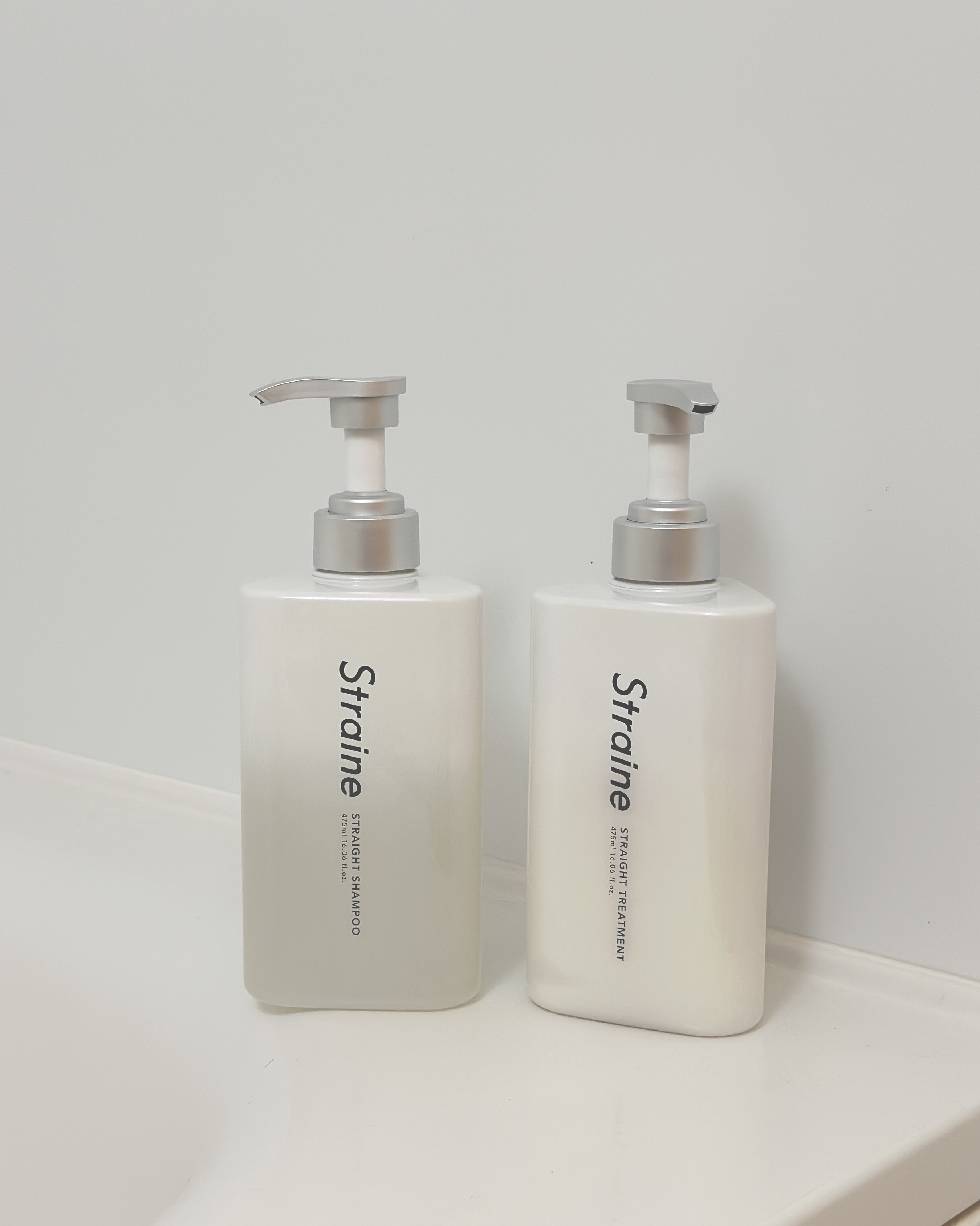 ストレートシャンプー/ストレートトリートメント ホワイトブロッサムの香り/Straine/市販シャンプーを使ったクチコミ（1枚目）