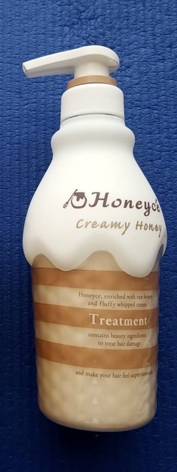 クリーミーハニー シャンプー/トリートメント トリートメント本体/ハニーチェ/市販シャンプーを使ったクチコミ（1枚目）
