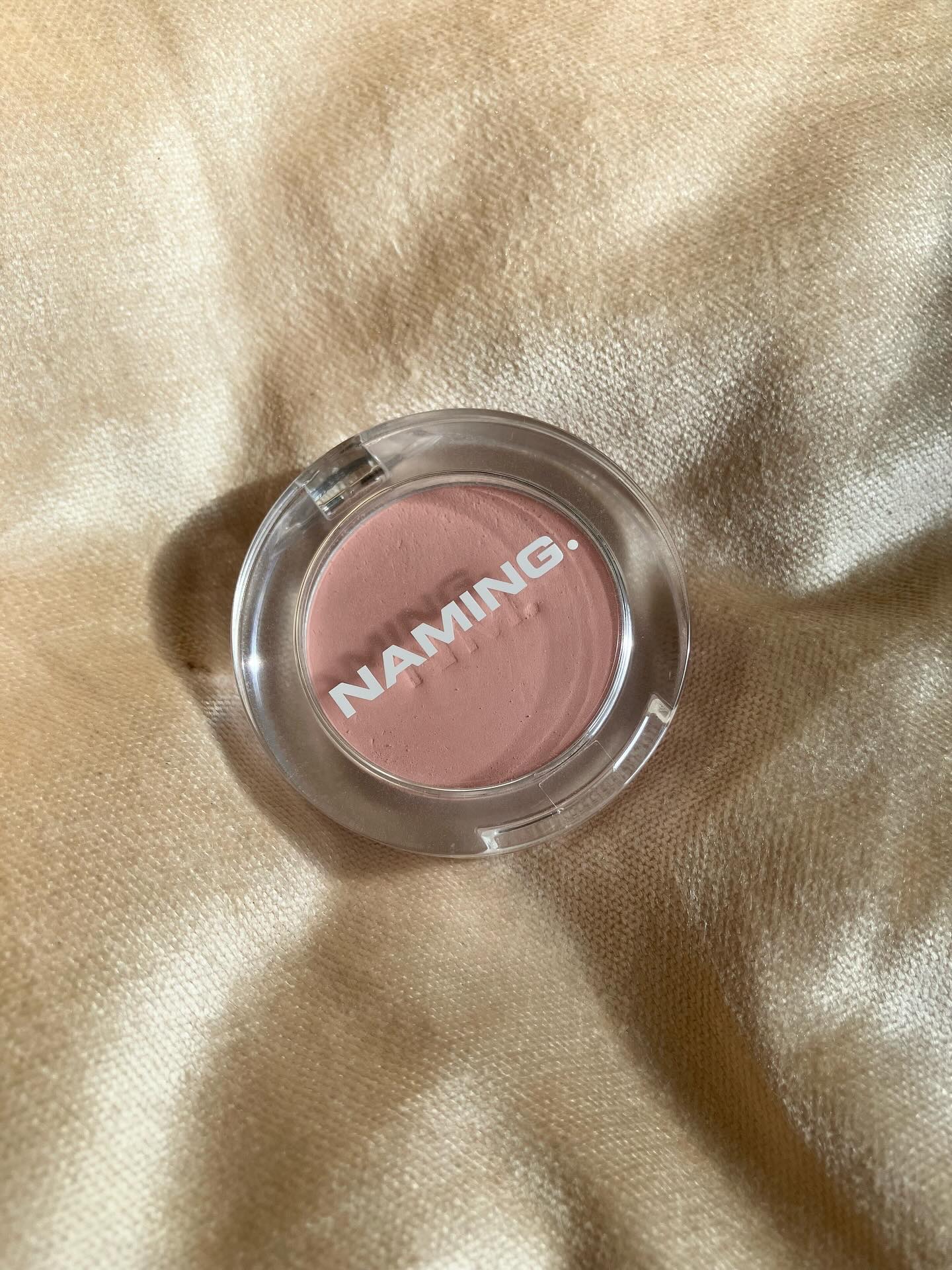 ネーミング フラッフィーパウダーブラッシュ PKS01 HALO/NAMING./パウダーチークを使ったクチコミ（3枚目）